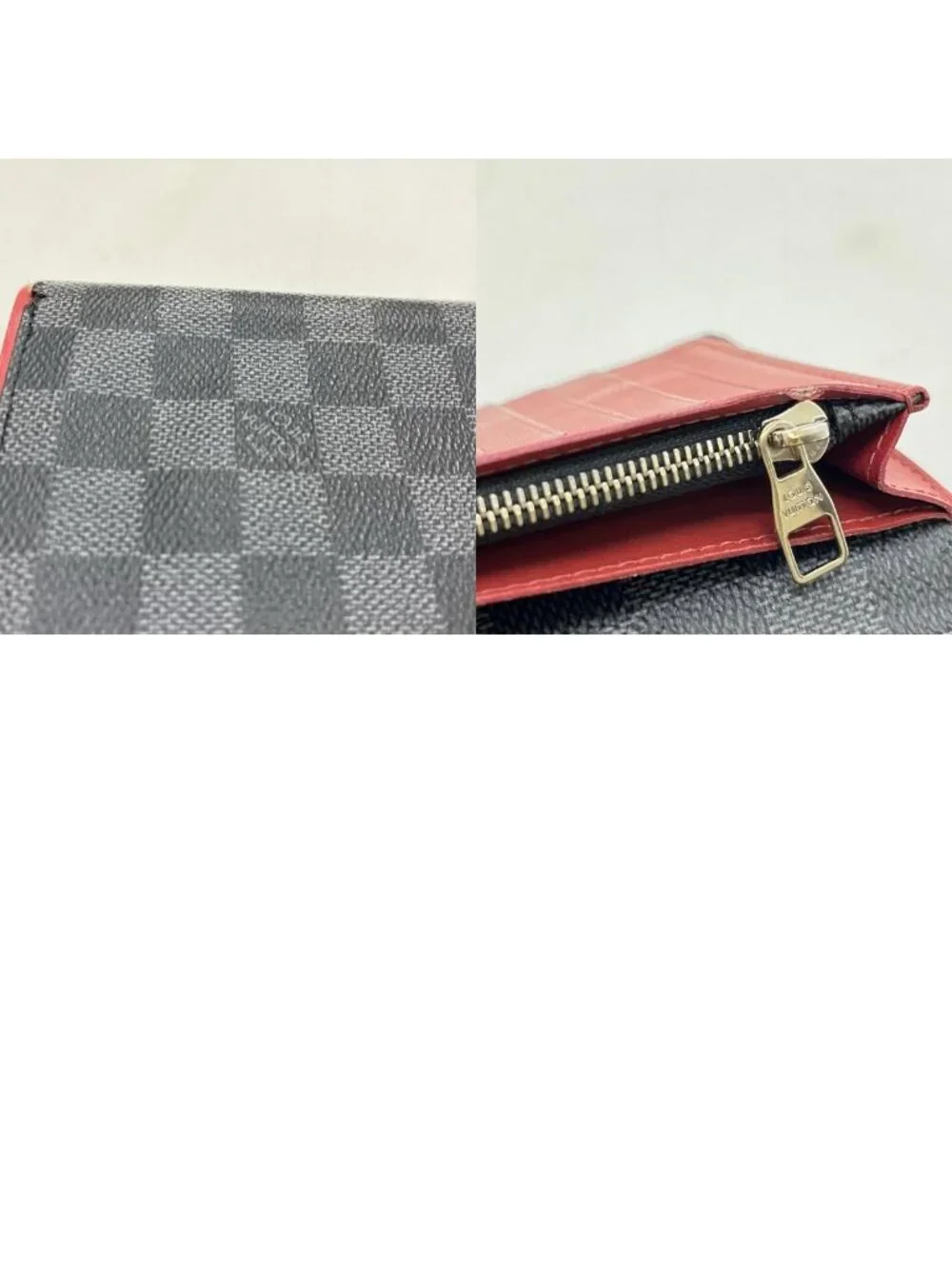 Louis Vuitton Bifold Wallet Damier Portefeuille Brazza Black Box Included